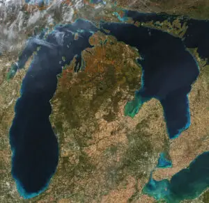 Michigan from Space
