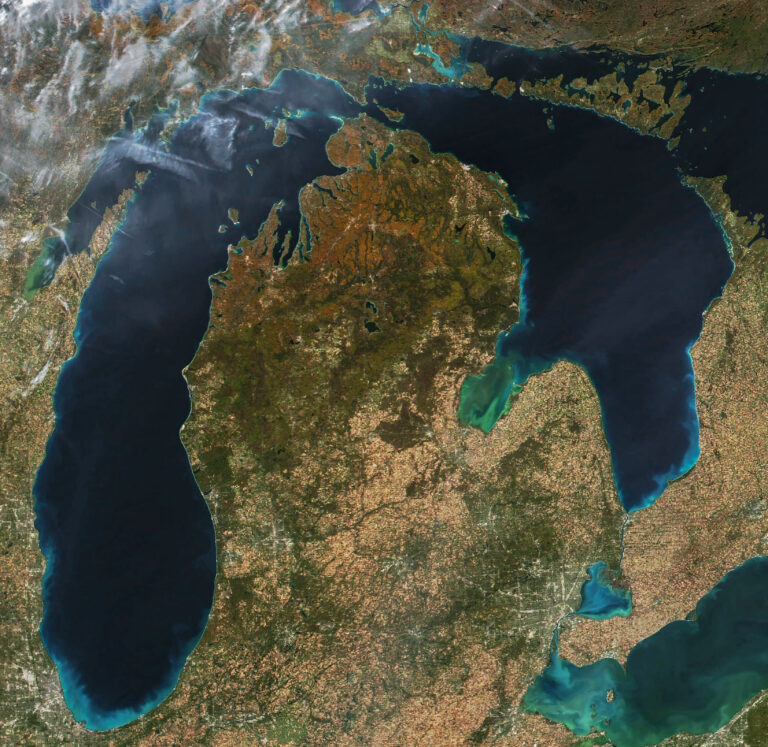 Michigan from Space